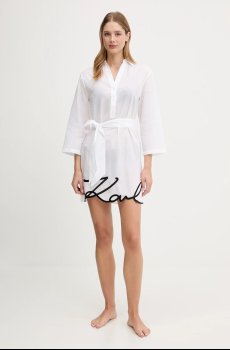 Хлопковое платье Karl Lagerfeld