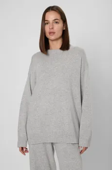 Женский светло-серый джемпер Серый L PRPY PWKNIGOK0044