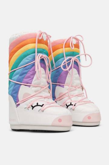 Детские сапоги Moon Boot ICON UNICORN цвет белый 80D3400270