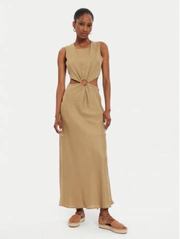 ViCOLO Літня сукня Abito TB2881 Бежевий Regular Fit ViCOLO Літня сукня Abito TB2881 Бежевий Regular Fit