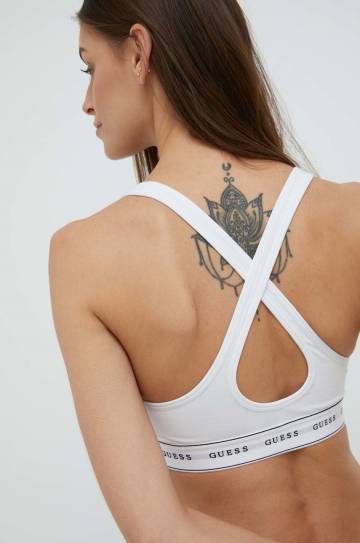 Бюстгальтер Guess CARRIE цвет белый однотонный O1GC15 KBBU1 Бюстгальтер Guess CARRIE цвет белый однотонный O1GC15 KBBU1