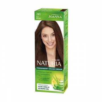 Краска для волос Joanna Naturia Permanent Color Cream 241 Nut Brown, 100 мл Краска для волос Joanna Naturia Permanent Color Cream 241 Nut Brown, 100 мл