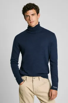 Мужской темно-синий гольф Синий XXL Pepe Jeans PM702470