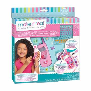 Уценка! Детский набор для макияжа губ Make it Real Телефон, от 6 лет (MR2329) Уценка! Детский набор для макияжа губ Make it Real Телефон, от 6 лет (MR2329)