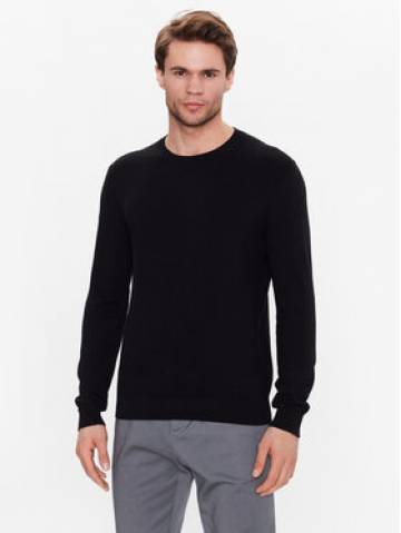 Sisley Светр 10F2S1C78 Чорний Regular Fit Sisley Светр 10F2S1C78 Чорний Regular Fit
