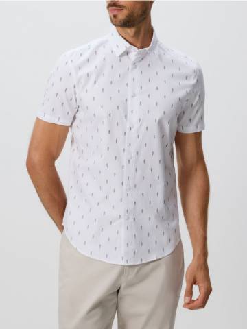 Reserved - Сорочка slim fit із високим вмістом бавовни - темно-синій - 178DV-59P Reserved - Сорочка slim fit із високим вмістом бавовни - темно-синій - 178DV-59P