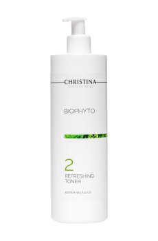 Уценка! Освежающий тоник для лица Christina Bio Phyto Refreshing Toner 2 этап, 500 мл
