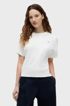 Женская белая футболка CODY Белый L Tommy Hilfiger WW0WW49926