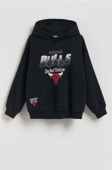Reserved - Худі Chicago Bulls NBA - чорний - 633HR-99X