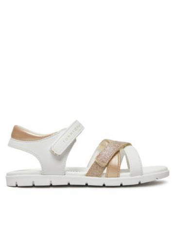 Tommy Hilfiger Босоніжки Velcro Sandal T1A2-33770-0273 S Білий Tommy Hilfiger Босоніжки Velcro Sandal T1A2-33770-0273 S Білий