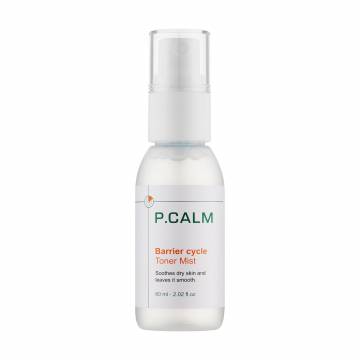 Тонер для регенерации барьера кожи лица P.Calm Barrier Cycle Toner Mist, 60 мл