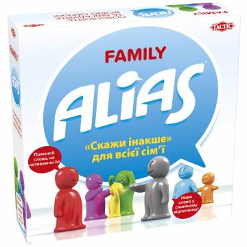 Настільна гра Tactic Alias Сімейний українською (54336) Настільна гра Tactic Alias Сімейний українською (54336)