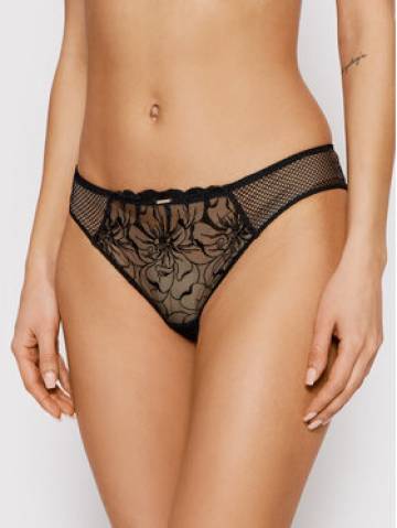 Chantelle Стрінги Fleurs C12M90 Чорний Chantelle Стрінги Fleurs C12M90 Чорний