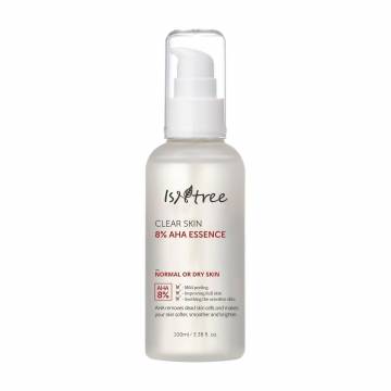 Эссенция для лица IsNtree Clear Skin 8% AHA Essence с молочной и гликолевой кислотой, 100 мл Эссенция для лица IsNtree Clear Skin 8% AHA Essence с молочной и гликолевой кислотой, 100 мл