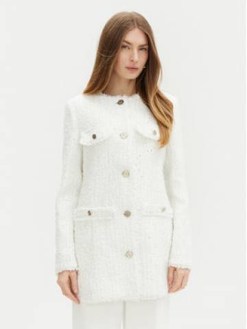 Guess Демісезонний плащ W5RL20 WGVS2 Білий Regular Fit Guess Демісезонний плащ W5RL20 WGVS2 Білий Regular Fit
