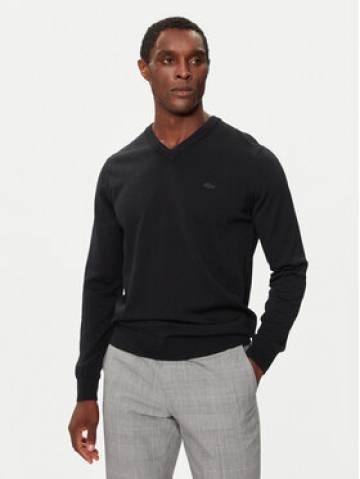Lacoste Светр AH1990 Чорний Regular Fit Lacoste Светр AH1990 Чорний Regular Fit