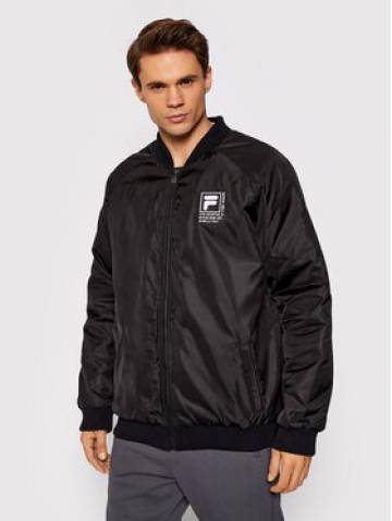 Fila Куртка бомбер Raam Light 689345 Чорний Regular Fit Fila Куртка бомбер Raam Light 689345 Чорний Regular Fit