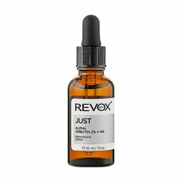 Осветляющая сыворотка для лица Revox B77 Just Alpha Arbutin 2% + HA Brightening Serum, 30 мл Осветляющая сыворотка для лица Revox B77 Just Alpha Arbutin 2% + HA Brightening Serum, 30 мл