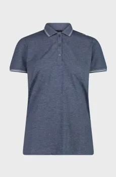 Женское синее поло Синий 36 CMP 34D5996-M926