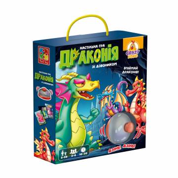 Игра настольная Vladi Toys Дракония, со звонком, 18*5*23 см, от 5 лет, 101 элемент (VT8010-12) Игра настольная Vladi Toys Дракония, со звонком, 18*5*23 см, от 5 лет, 101 элемент (VT8010-12)