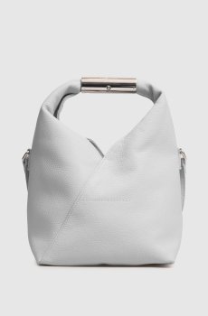 Серая кожаная сумка Japanese