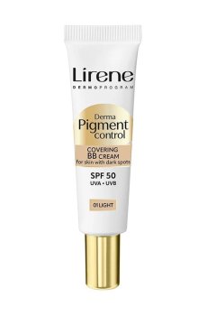 BB-крем для лица Lirene Derma Pigment Control Covering BB Cream, SPF 50, 01 Light, 30 мл