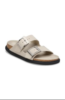 Кожаные шлепанцы Birkenstock Arizona Droplet Buckle