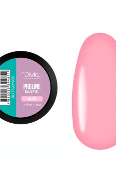 Гель для наращивания ногтей Divia ProLine Builder Gel PL05 Pink, 30 мл
