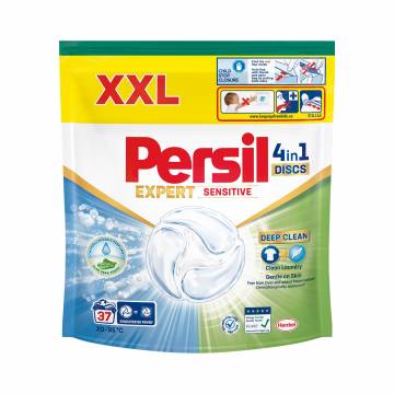 Диски для стирки Persil Expert Sensitive 4 in 1 Discs Deep Clean, 37 стирки, 37 шт Диски для стирки Persil Expert Sensitive 4 in 1 Discs Deep Clean, 37 стирки, 37 шт
