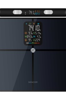 Диагностические напольные весы Sencor SBS 9102BK, тёмно-синие