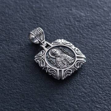 Серебряная ладанка "Святой Николай Чудотворец" 133106 Серебряная ладанка "Святой Николай Чудотворец" 133106