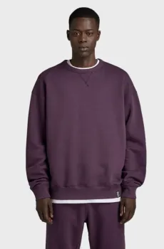 Мужской фиолетовый свитшот Essential Фиолетовый S G-Star RAW D22995,D395