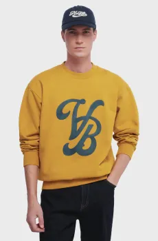 Мужской желтый свитшот Желтый L SPRINGFIELD 92119