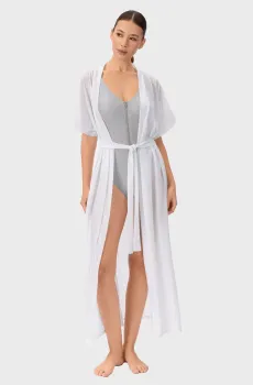 Женская белая туника Белый L MARC&ANDRE CU26-07