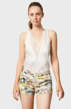 Женские белые шорты GANNY Белый S Etam 6520328