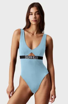 Женский голубой купальник ONE PIECE FASHION FIT Голубой XS Calvin Klein LV00Q62746