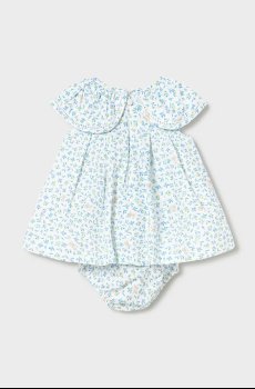 Детское хлопковое платье Mayoral Newborn