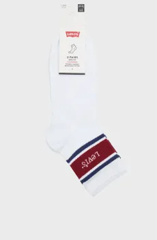 Белые носки (2 пары) Белый 43-46 Levi’s® 701241857;002