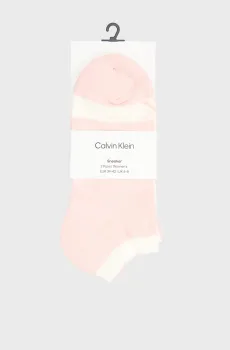 Женские носки (2 пары) SNEAKER GLOSSY Разноцветный 35-38 Calvin Klein 701230600