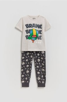 Reserved - Піжама Brawl Stars - світло-сірий - 994HV-09X
