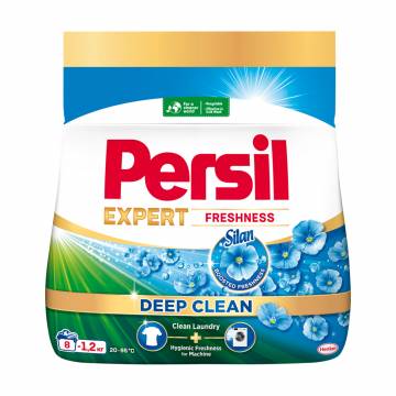 Стиральный порошок Persil Expert Deep Clean Свежесть от силан, автомат, 8 стирок, 1.2 кг Стиральный порошок Persil Expert Deep Clean Свежесть от силан, автомат, 8 стирок, 1.2 кг