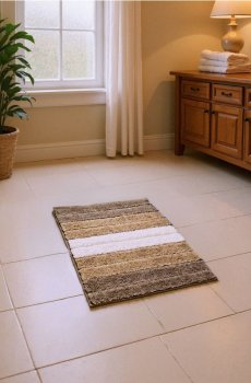 Килимок для ванної кімнати - різнобарвний