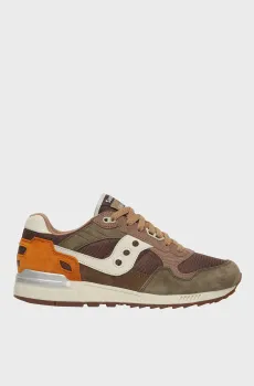 Коричневые замшевые кроссовки SHADOW 5000 Коричневый 10.5 Saucony S101517-1061