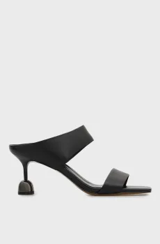 Женские черные кожаные мюли Elara Черный 40 PRPY PRSLT1290W