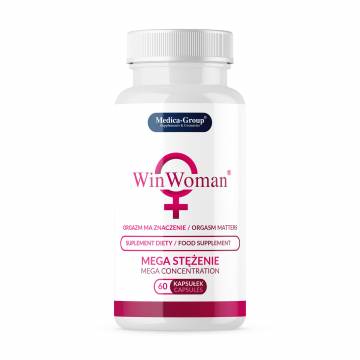 Комплекс для стимуляции женского оргазма Medica-Group Win Woman, 60 капсул Комплекс для стимуляции женского оргазма Medica-Group Win Woman, 60 капсул
