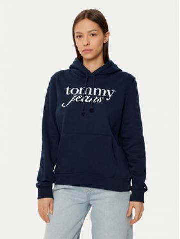 Tommy Jeans Світшот DW0DW20170 Cиній Regular Fit Tommy Jeans Світшот DW0DW20170 Cиній Regular Fit