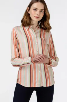 Женская рубашка Разноцветный 36 Lacoste CF012525P
