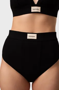 Женские черные трусики Черный M brabrabra SLZ25302021