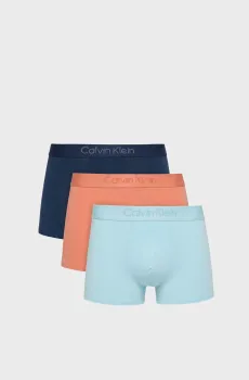 Мужские боксеры (3 шт) TRUNK Разноцветный M Calvin Klein LV00NB4192