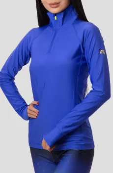 Женский синий термореглан Синий S DKNY DPXT9125